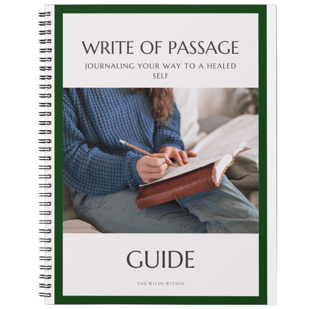 journaling guide to process childhood trauma
